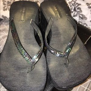 Colin Stuart platform flip flops